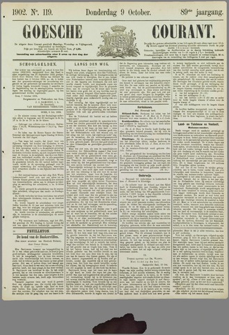 Goessche Courant 1902-10-09