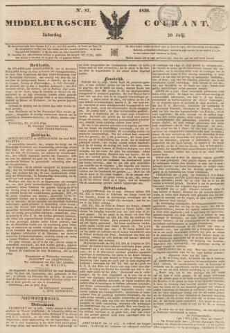 Middelburgsche Courant 1839-07-20