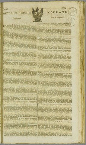Middelburgsche Courant 1816-02-08