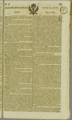 Middelburgsche Courant 1815-03-25