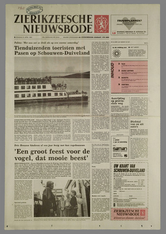 Zierikzeesche Nieuwsbode 1992-04-21