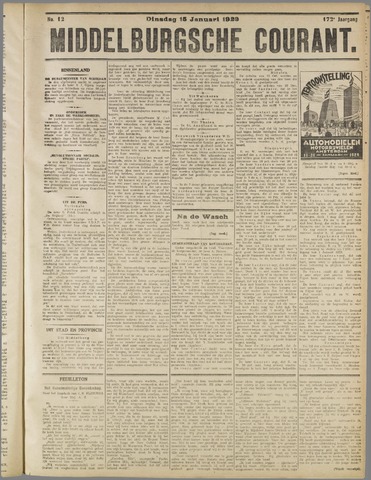 Middelburgsche Courant 1929-01-15