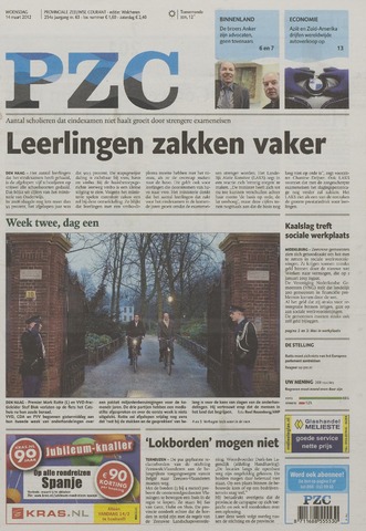 Provinciale Zeeuwse Courant 2012-03-14