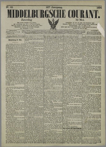 Middelburgsche Courant 1894-05-12