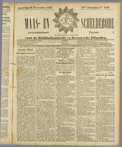 Maas- en Scheldebode 1918-11-30