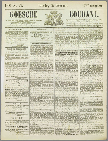 Goessche Courant 1900-02-27