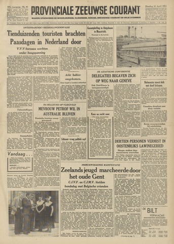 Provinciale Zeeuwse Courant 1954-04-20