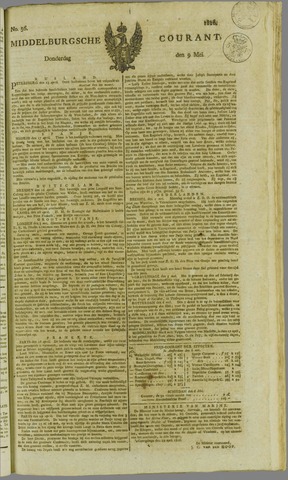 Middelburgsche Courant 1816-05-09