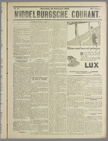 Middelburgsche Courant 1924-02-25