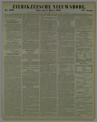 Zierikzeesche Nieuwsbode 1886-03-06
