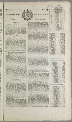 Zierikzeesche Courant 1827-11-02