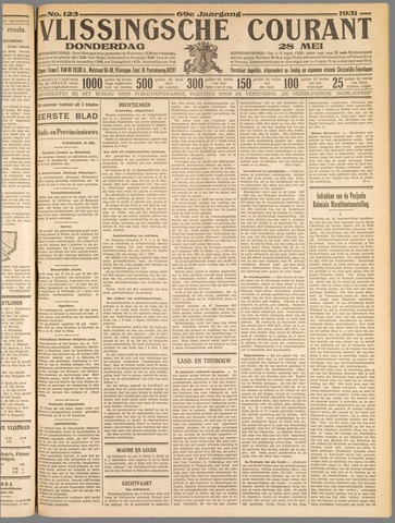 Vlissingse Courant 1931-05-28
