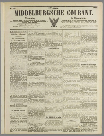 Middelburgsche Courant 1910-12-05
