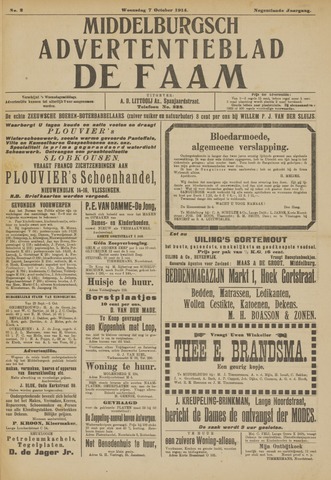 de Faam 1914-10-07