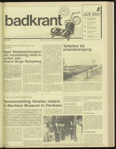 Schouwen's Badcourant 1989-06-02
