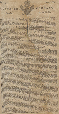 Middelburgsche Courant 1772-10-31