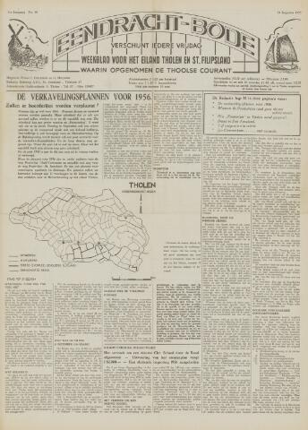 Eendrachtbode /Mededeelingenblad voor het eiland Tholen 1955-08-19